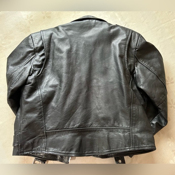 Wilson’s leather MC motorcycle jacket - Picture 3 of 4